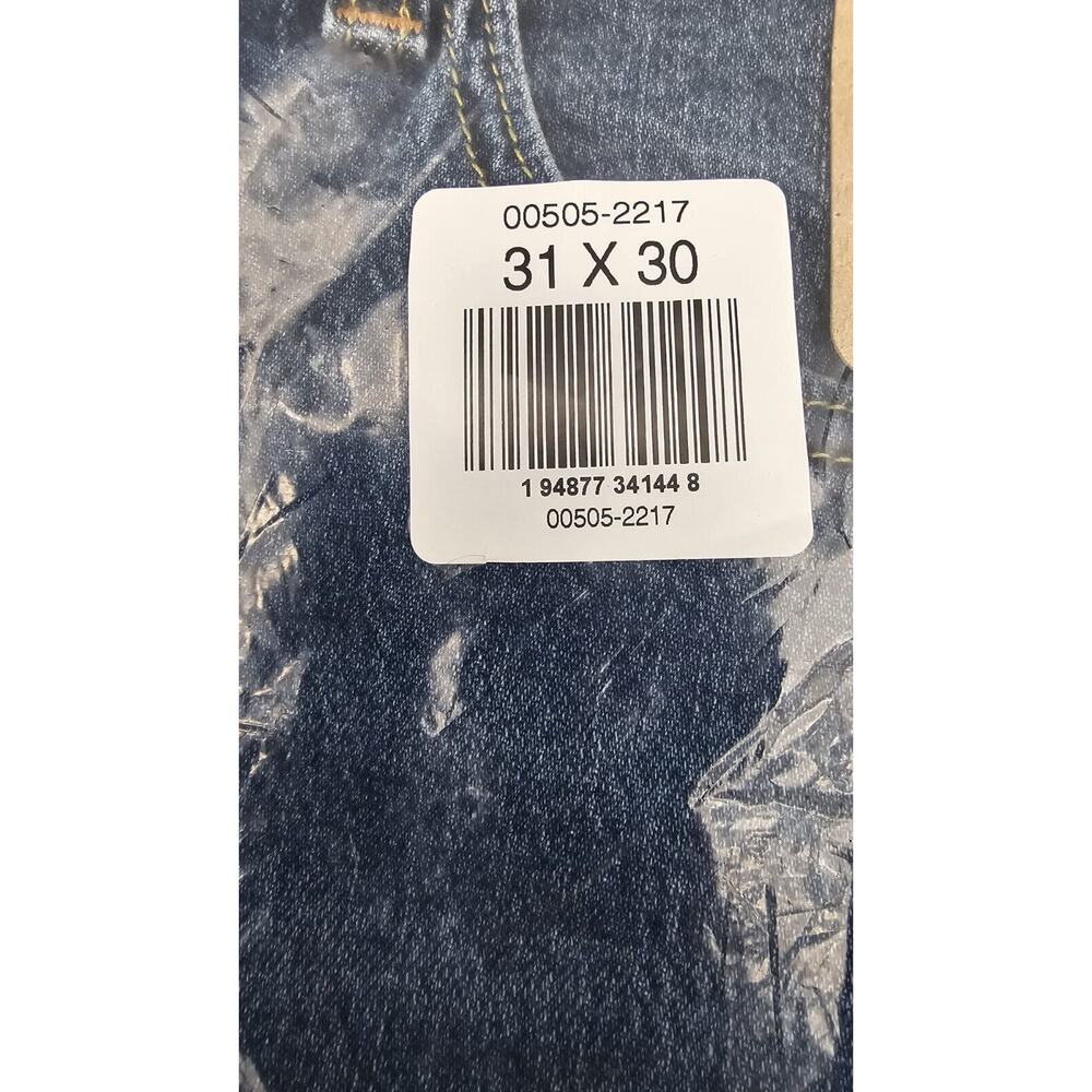 New in bag w/tags Levi's 505 Reg. Fit Men's Fremont Drop Shot Med. Wash 31x30 - Picture 3 of 3